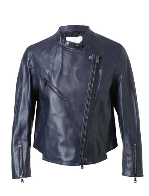 Guro Cropped Biker Jacket