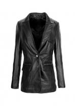 Beastific Leather Blazer