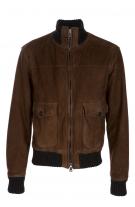 Schwarztor Suede Bomber Jacket 