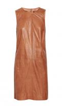 Beloneze Leather Shift Dress