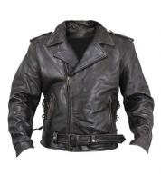 Amixot vintage Leather Biker Jacket