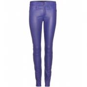 Ritchi Blue Leather Pants
