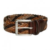 Biclo Woven Leather Belt