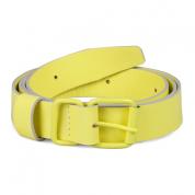 Domic Yellow Leather Belt