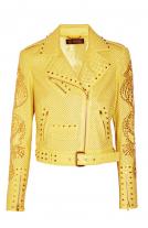 Fender Yellow Motorcycle Jacket