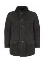 Ashnotex Black Suede  Coat