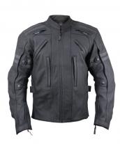 Arnik Armoured Leather Motorcycle Jacket