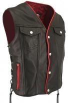 Redhypenx Leather Vest