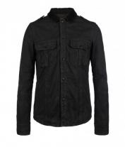 Frendez Men Leather Shirt