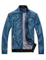 Carolina Blue leather jacket