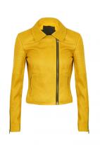 Lagum Yellow Motorcycle Jacket
