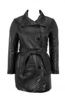 Conceuxt Plus Size Leather Coats For Women