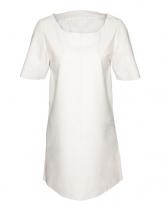 Nilez White Leather Dress