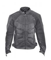 Cascad Vented Leather Motorcycle Jacket 