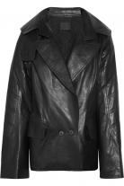 Flamme Leather Coat