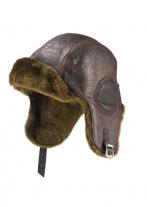 Furdex Leather Aviator Hat