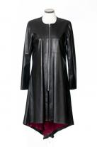 Dinaro Leather Tunic Dress 