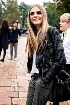 Cara Delevingne Leather Jacket