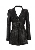 Aphotic Brio Leather Coat