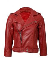 Marlin Red Moto Jacket