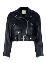 Meckx Cropped Biker Jacket