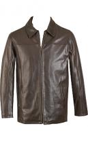 Aginetez Leather Coat
