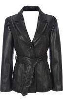 Stygian Pyre Leather Coat