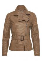 Caramel Tan Leather Jacket