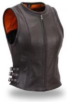 Elegantage Leather Vest