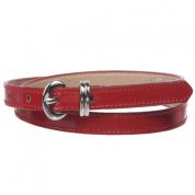 Sleke Patent Leather Skinny Belt