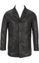 Lagunas Long Leather Coat