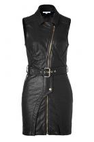 Abstruse Leather Dress