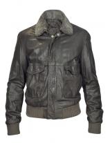 Supriyo Leather Bomber Jacket