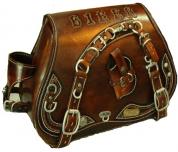 Originex Custom Leather saddle bag
