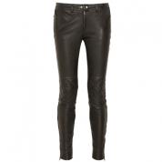 Solvia Low Rise Leather Pants