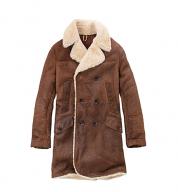 Kaapo Long Shearling Coat