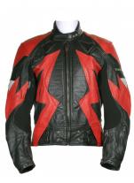 Powerx Black & Red Motorcycle Jacket