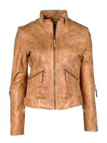 Tawni Tan Leather Jacket