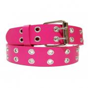 Ranex Pink Double Prong Leather Belt