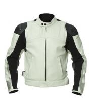 Glinex White Moto Jacket