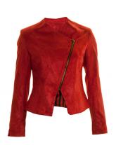 Marcas Red Suede Jacket